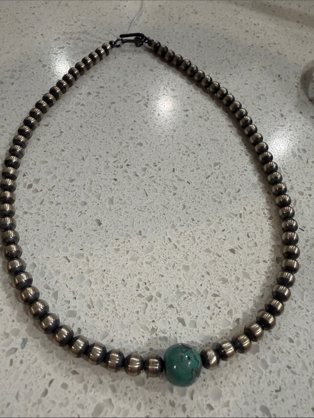 14” Navajo Pearl Necklace - Picture 4 of 5